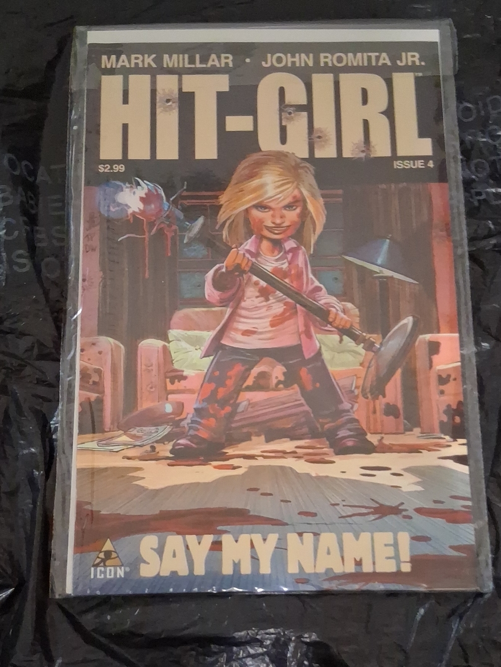 ICON Hit-Girl Comic Cover – Blonde, Pink, Black